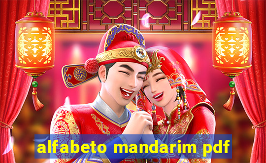 alfabeto mandarim pdf